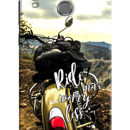 Ride More Worry Less Honor Play Hard Case Back Cover by Casekaro