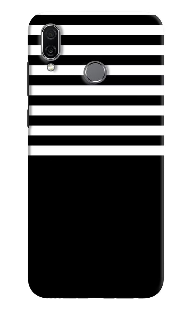 Black and White Print Honor Play Hard Case Back Cover by Casekaro