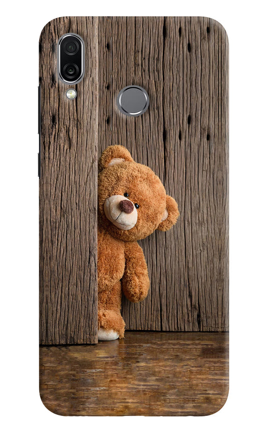 Teddy Wooden Honor Play Hard Case Back Cover by Casekaro