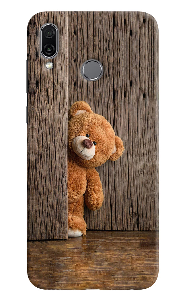 Teddy Wooden Honor Play Hard Case Back Cover by Casekaro