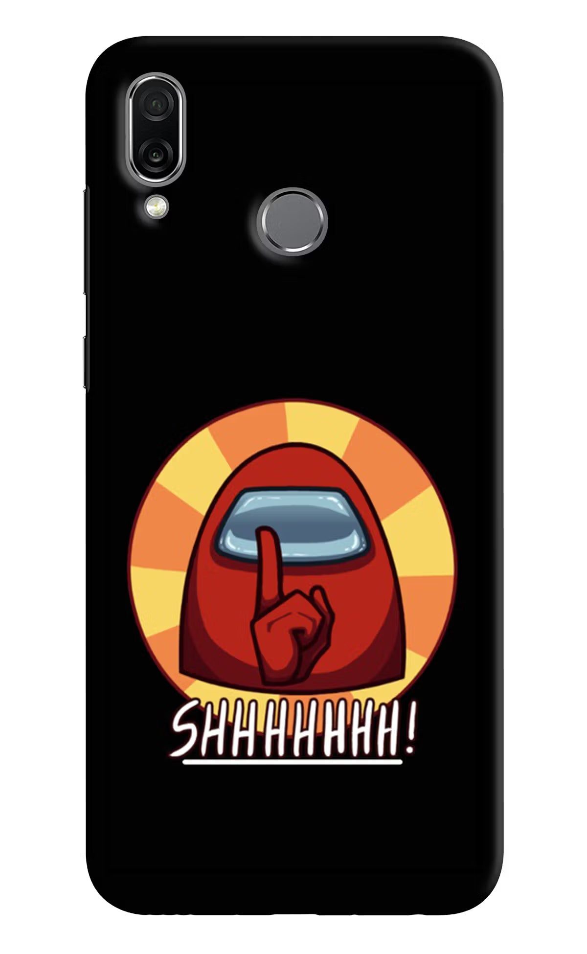 Among Us Shhh! Honor Play Hard Case Back Cover by Casekaro