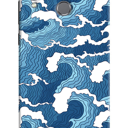 Blue Waves Honor Play Hard Case Back Cover by Casekaro