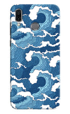Blue Waves Honor Play Hard Case Back Cover by Casekaro