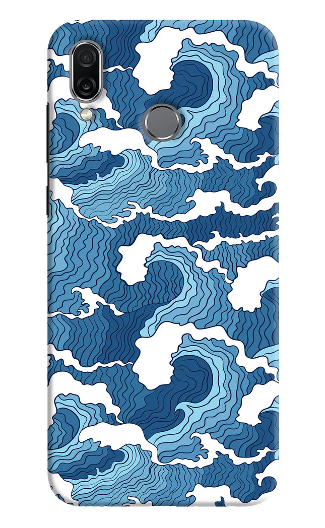 Blue Waves Honor Play Hard Case Back Cover by Casekaro