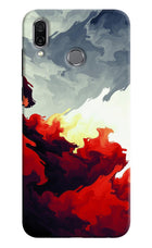 Fire Cloud Honor Play Hard Case Back Cover by Casekaro