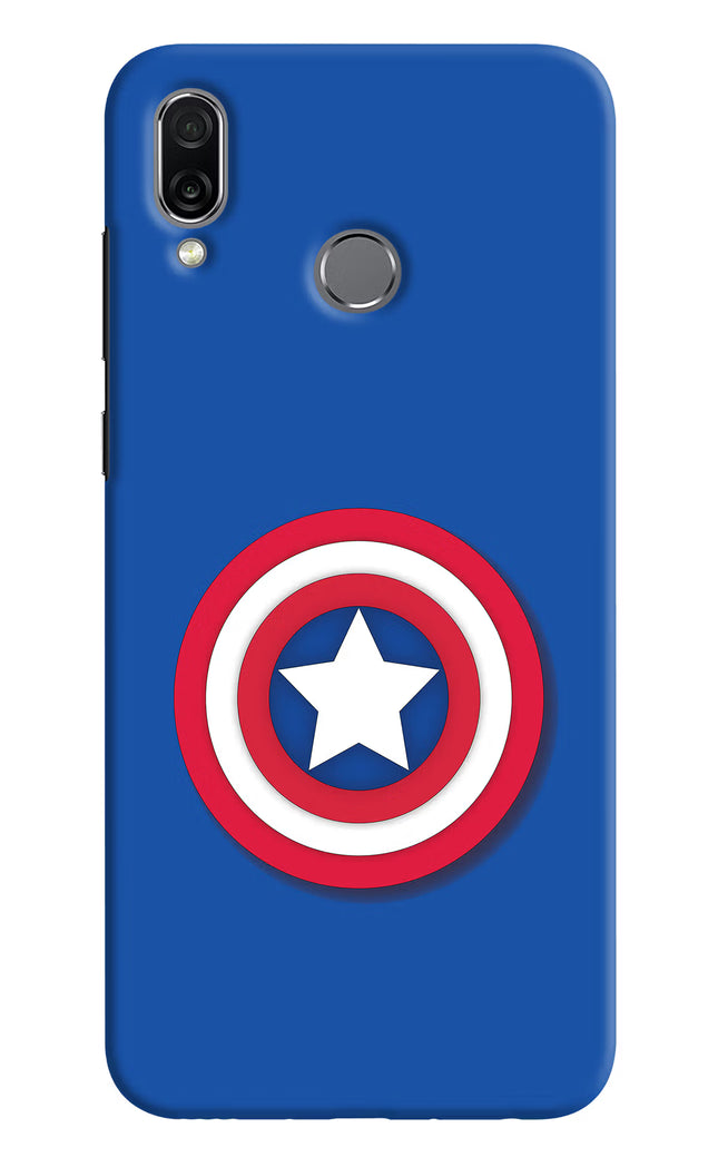 Shield Honor Play Hard Case Back Cover by Casekaro