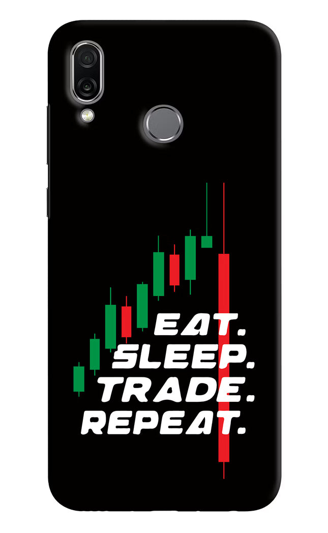 Eat Sleep Trade Repeat Honor Play Hard Case Back Cover by Casekaro
