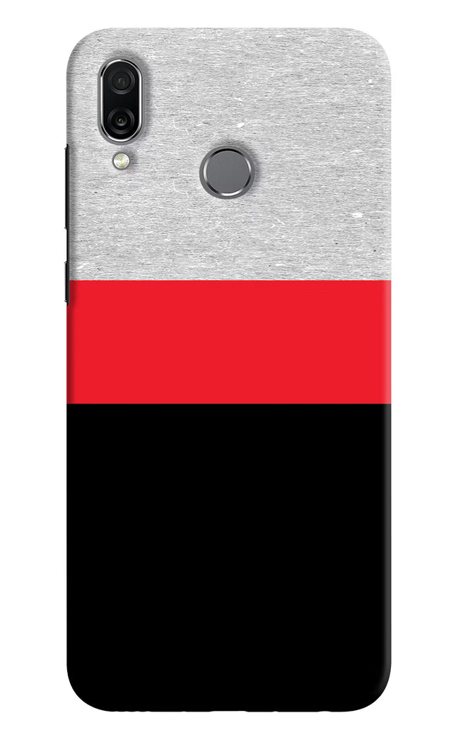 Tri Color Pattern Honor Play Hard Case Back Cover by Casekaro