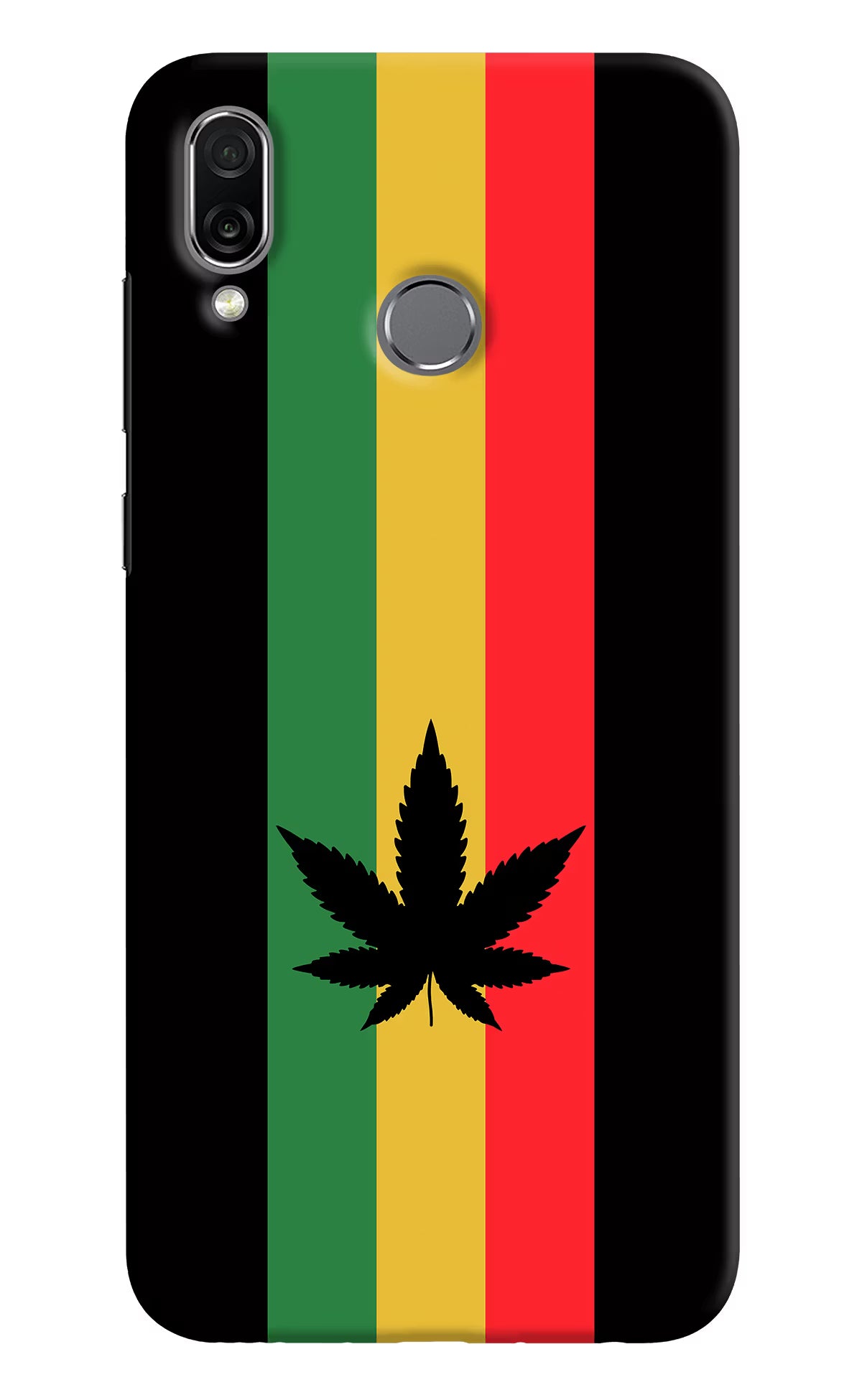 Weed Flag Honor Play Hard Case Back Cover by Casekaro