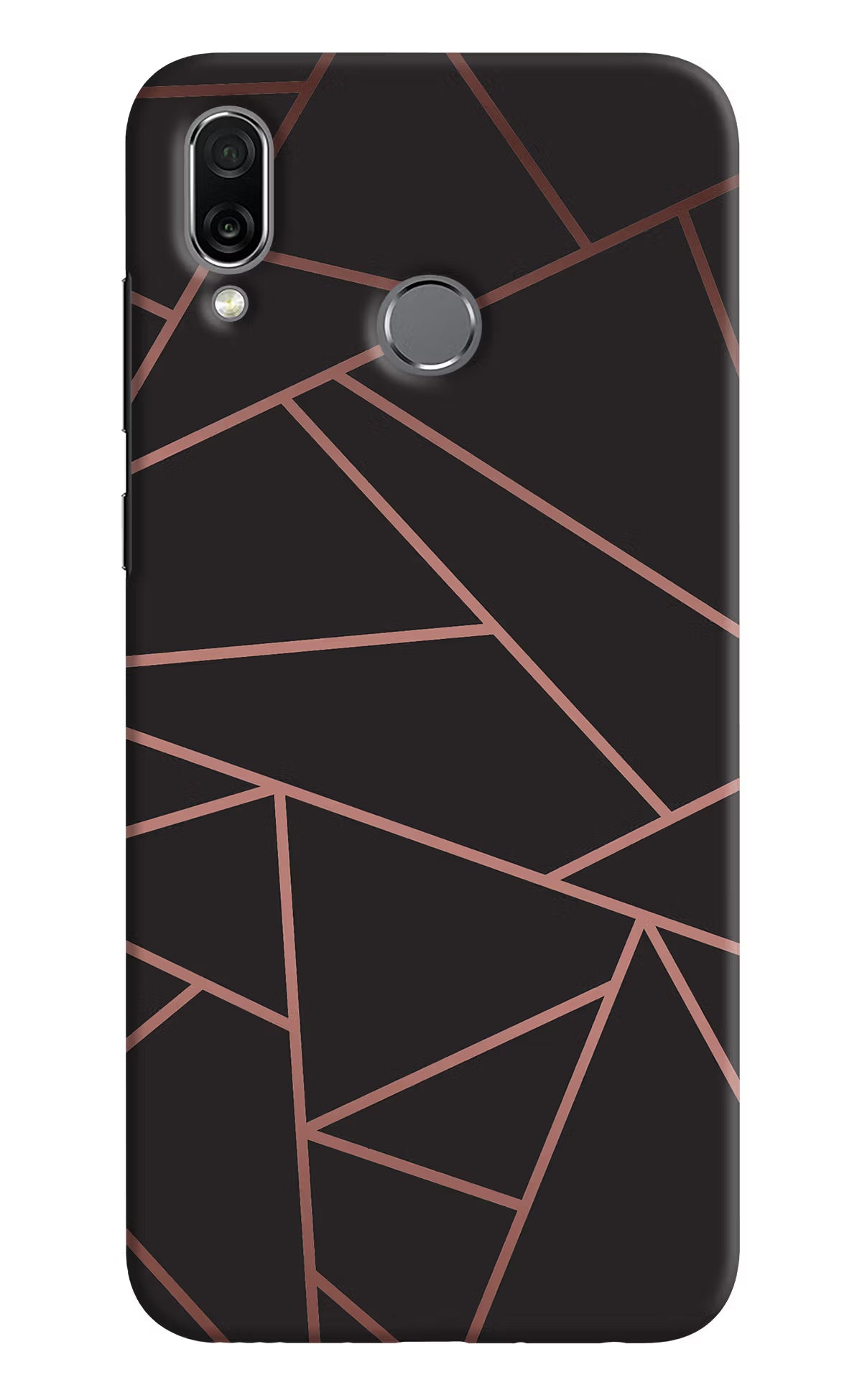 Geometric Pattern Honor Play Hard Case Back Cover by Casekaro