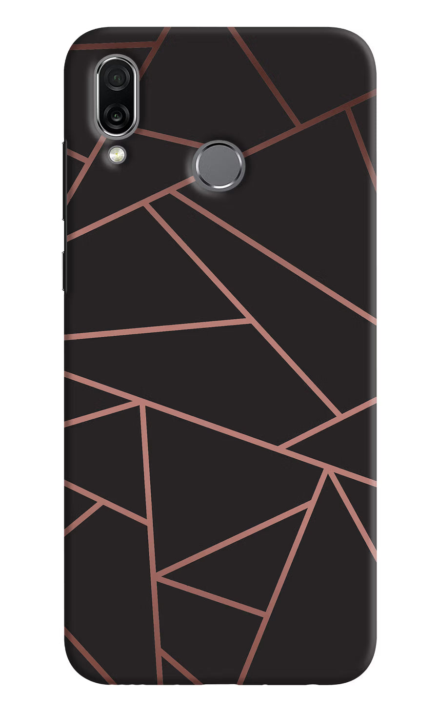 Geometric Pattern Honor Play Back Cover, Hard case