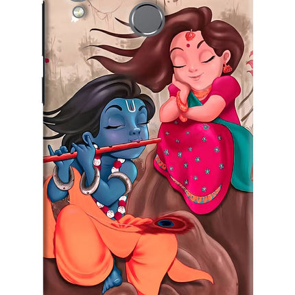 Radhe Krishna Honor Play Hard Case Back Cover by Casekaro