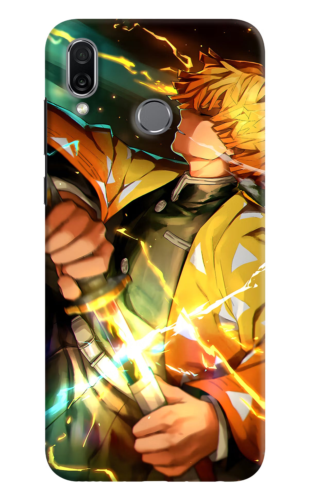 Demon Slayer Honor Play Hard Case Back Cover by Casekaro