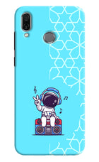 Cute Astronaut Chilling Honor Play Hard Case Back Cover by Casekaro