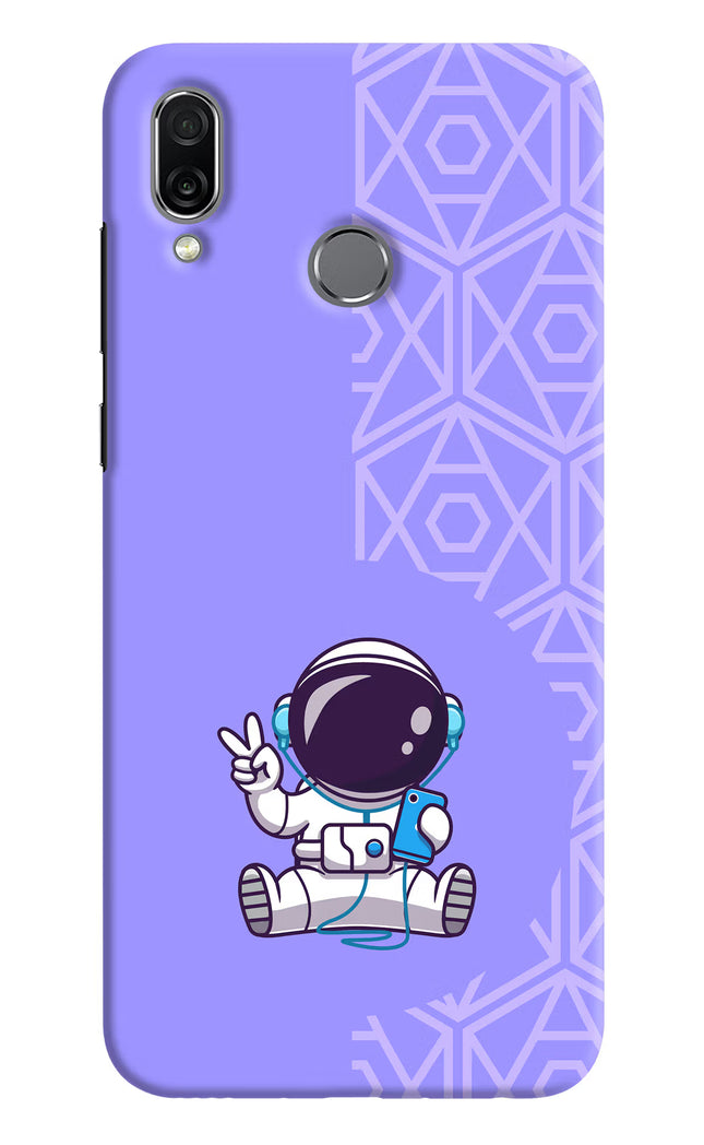Cute Astronaut Chilling Honor Play Hard Case Back Cover by Casekaro