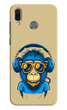 Monkey Headphone Honor Play Hard Case Back Cover by Casekaro