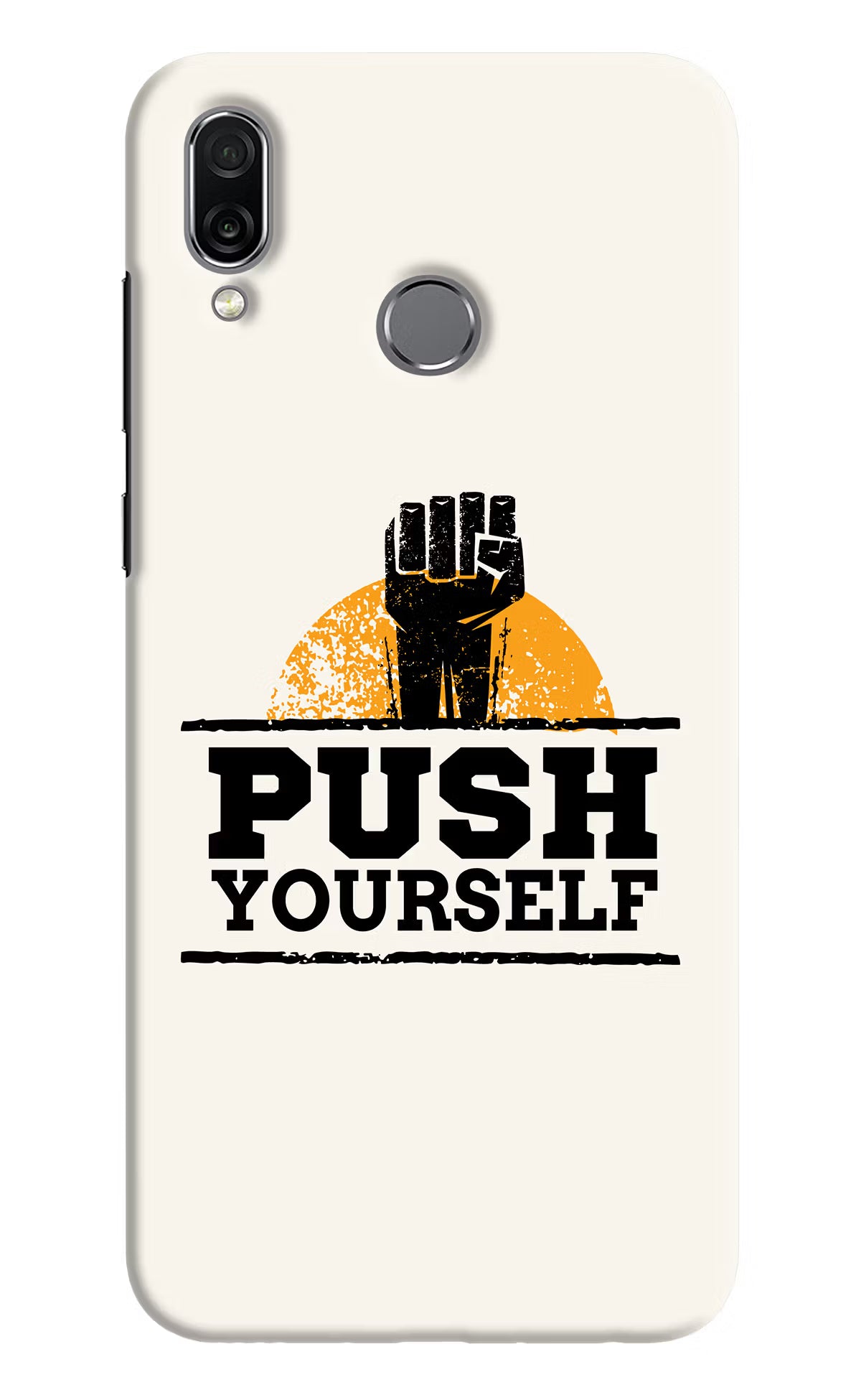 Push Yourself Honor Play Hard Case Back Cover by Casekaro