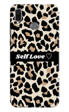 Leopard Print Self Love Honor Play Hard Case Back Cover by Casekaro