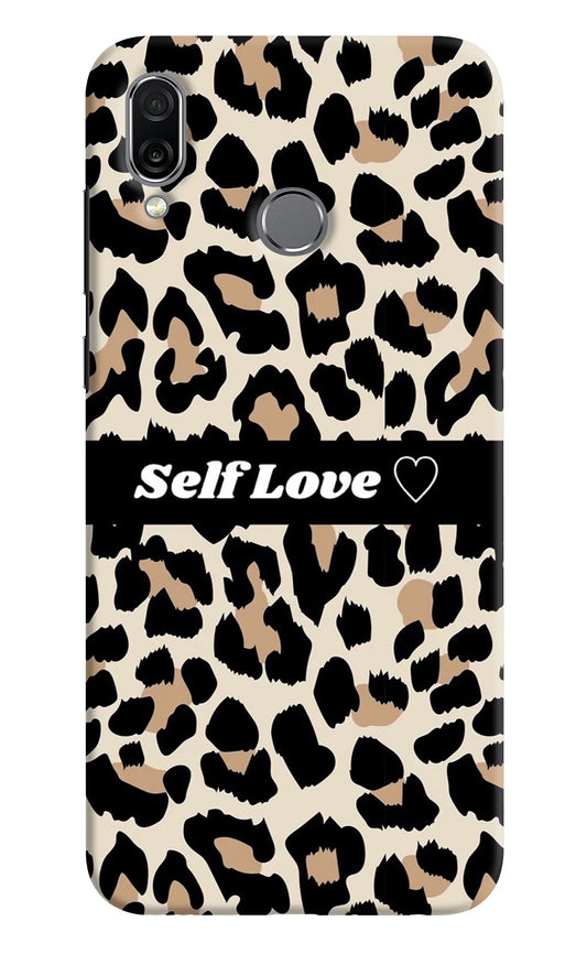Leopard Print Self Love Honor Play Hard Case Back Cover by Casekaro
