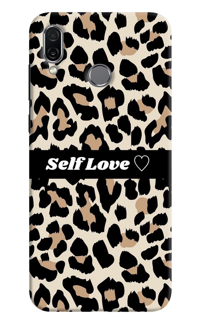 Leopard Print Self Love Honor Play Hard Case Back Cover by Casekaro