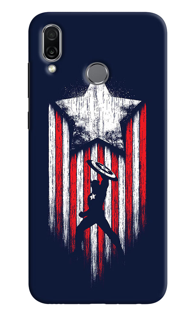 Captain America Marvel Art Honor Play Hard Case Back Cover by Casekaro
