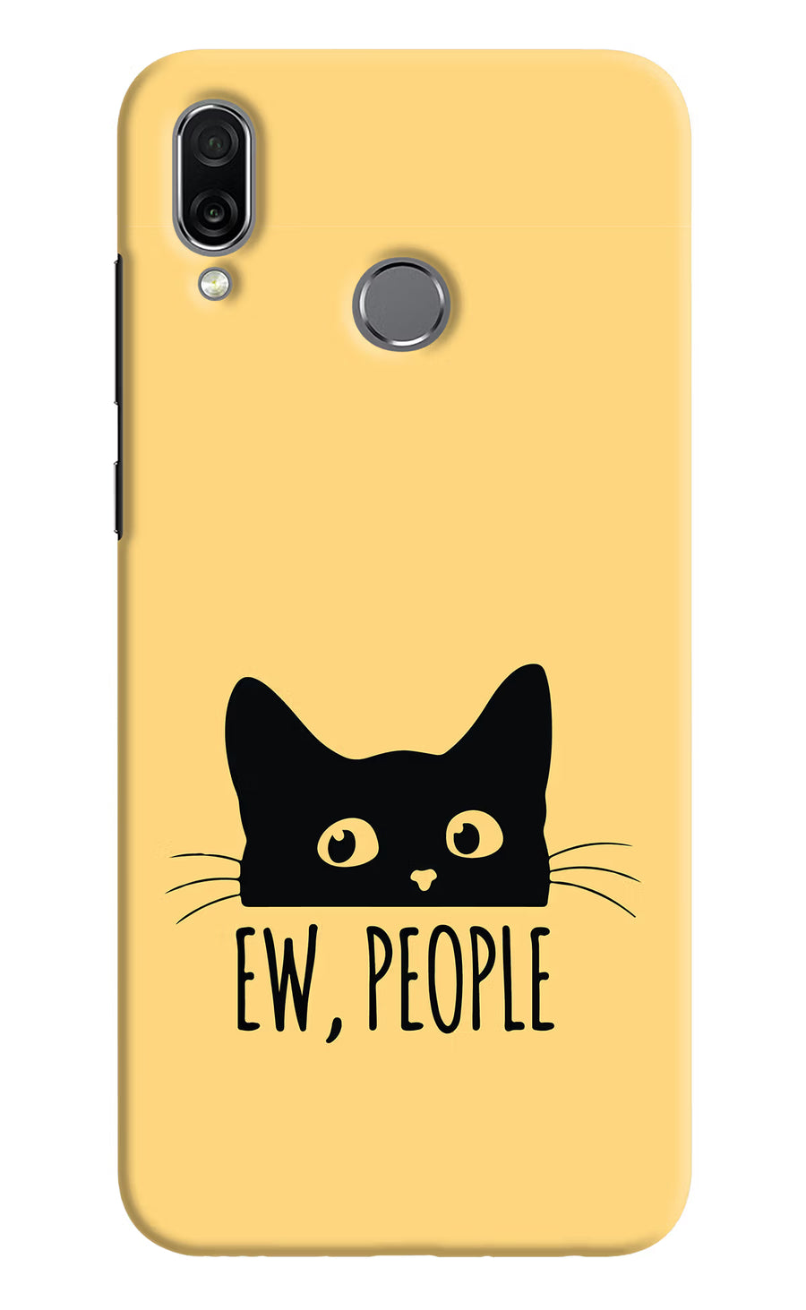 Ew People Catitude Honor Play Back Cover, Hard case