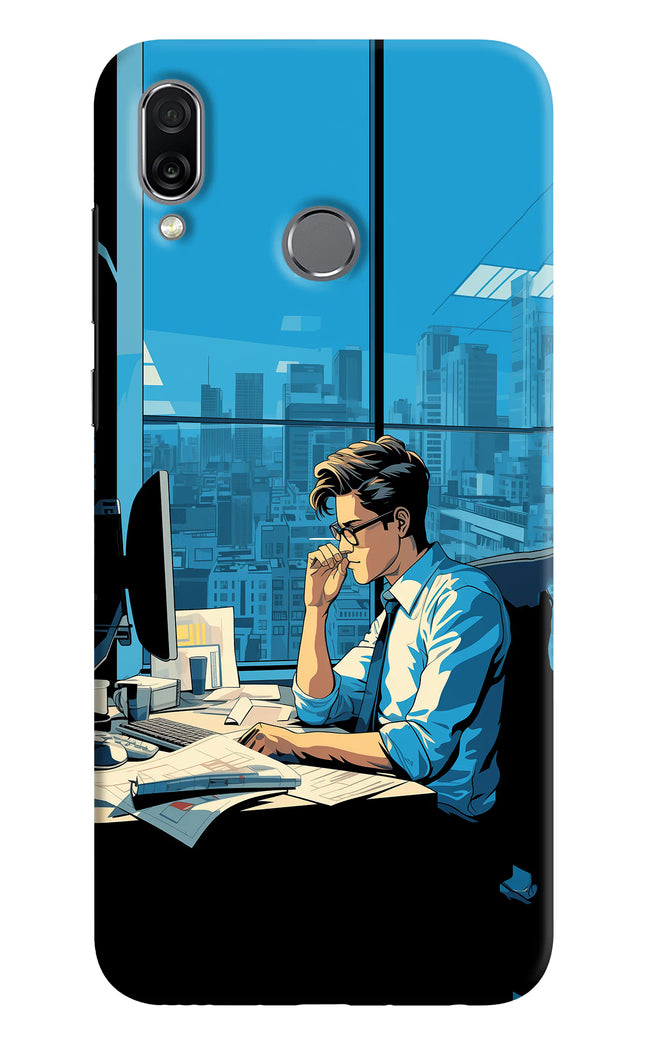 Focused Hustler (AI Generated) Honor Play Hard Case Back Cover by Casekaro