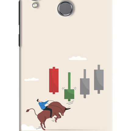 Bull Trading Momentum Honor Play Hard Case Back Cover by Casekaro