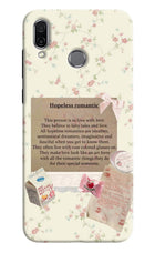 Hopeless Romantic Honor Play Hard Case Back Cover by Casekaro