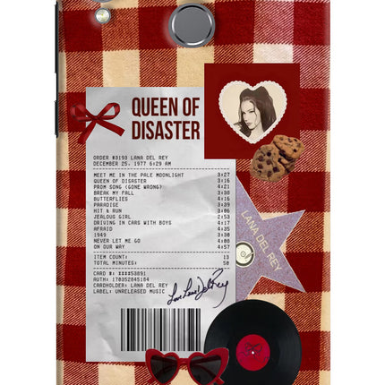 Queen of Disaster Honor Play Hard Case Back Cover by Casekaro
