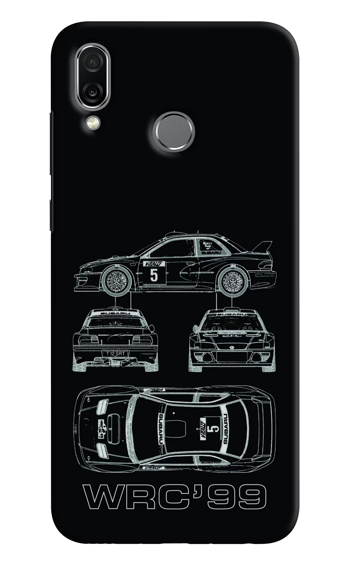 WRC'99 Honor Play Hard Case Back Cover by Casekaro