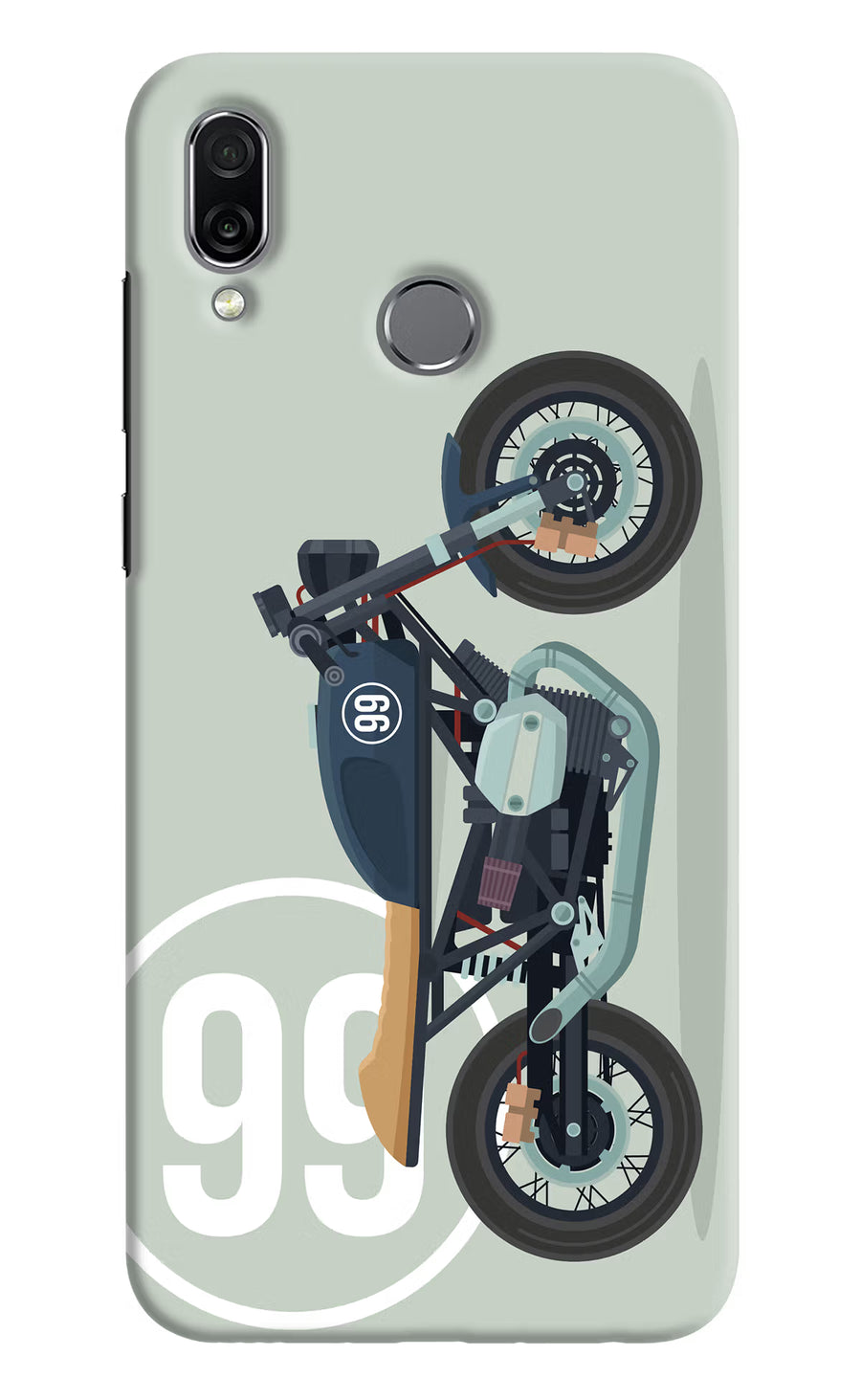 Classic Cafe Racer 99 Honor Play Back Cover, Hard case