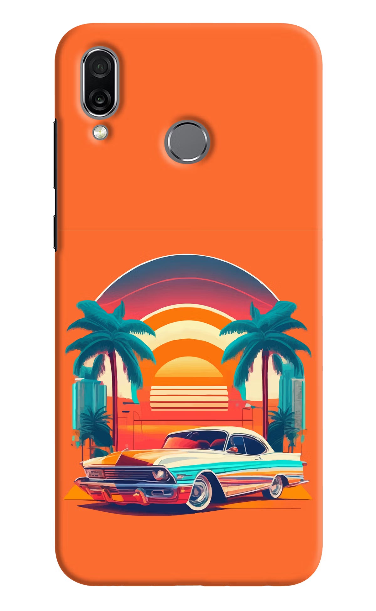 Palm Drive 80s Honor Play Hard Case Back Cover by Casekaro