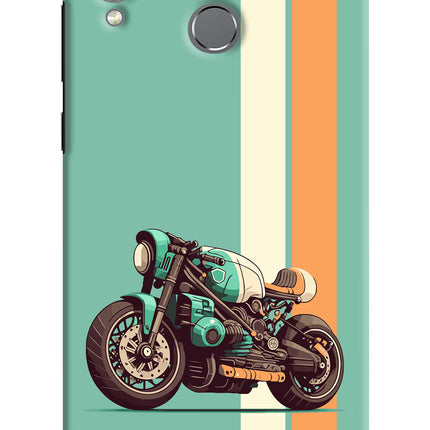 Striped Moto Drift Honor Play Hard Case Back Cover by Casekaro