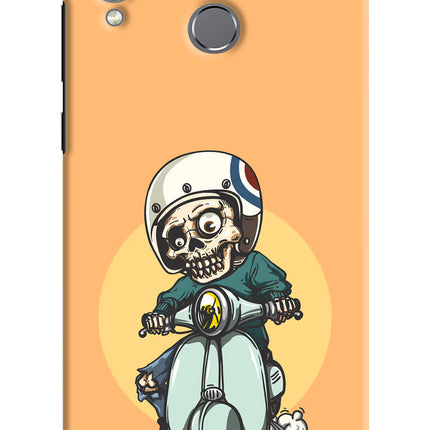 Undead Biker Honor Play Hard Case Back Cover by Casekaro