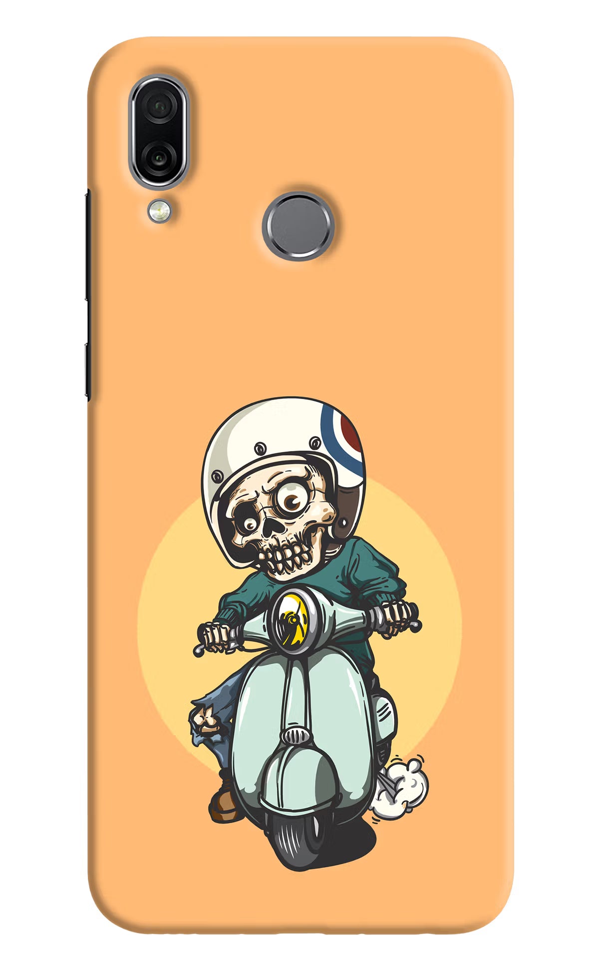 Undead Biker Honor Play Hard Case Back Cover by Casekaro
