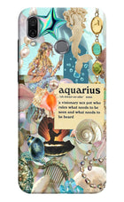 Aquarius Zodiac Honor Play Hard Case Back Cover by Casekaro