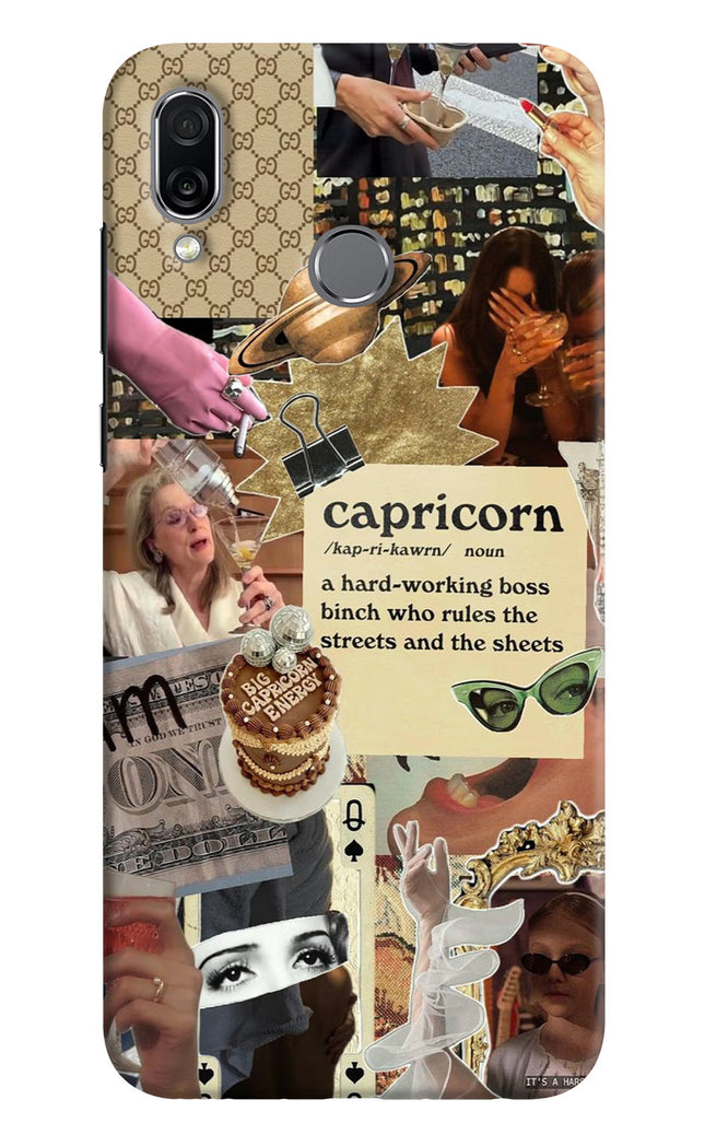 Capricorn Zodiac Honor Play Hard Case Back Cover by Casekaro