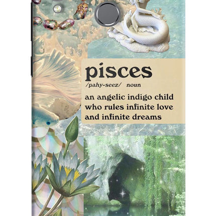 Pisces Zodiac Honor Play Hard Case Back Cover by Casekaro