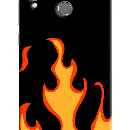 Fired Up – Black Honor Play Hard Case Back Cover by Casekaro