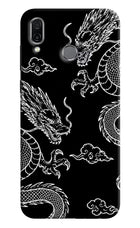 Twin Dragons Honor Play Hard Case Back Cover by Casekaro