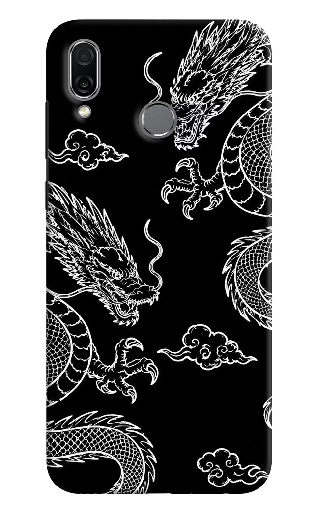 Twin Dragons Honor Play Hard Case Back Cover by Casekaro