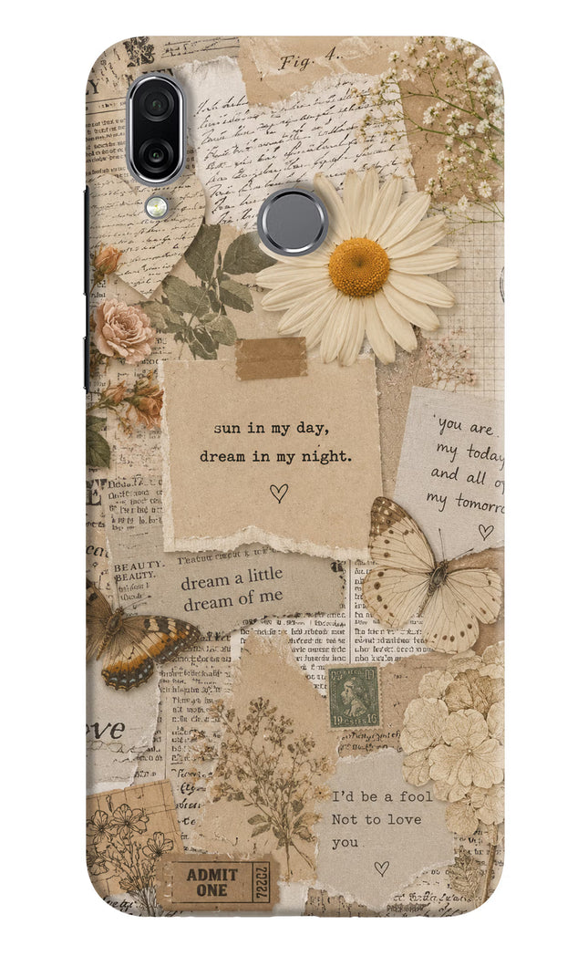 Vintage case Honor Play Hard Case Back Cover by Casekaro