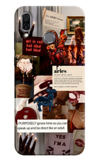 Zodiac Aries Honor Play Hard Case Back Cover by Casekaro