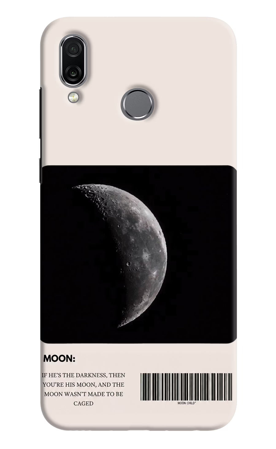 Moon Phase Honor Play Back Cover, Hard case