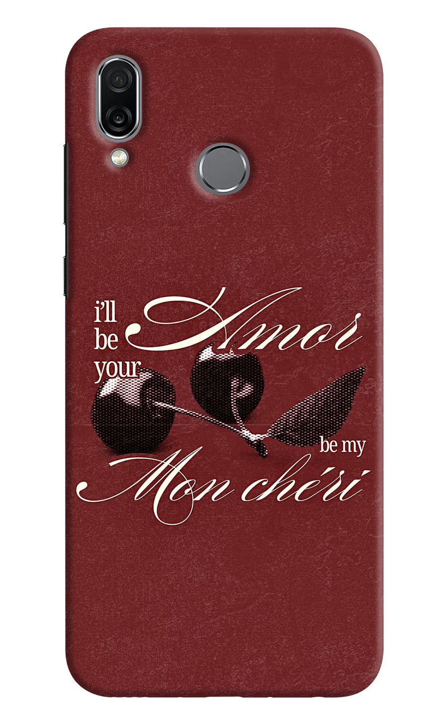 Velvet Cherry Honor Play Back Cover, Hard case