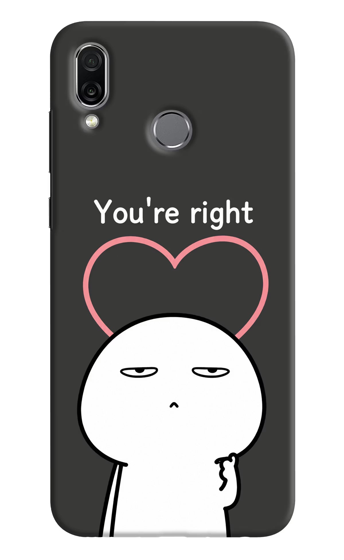 You're Right Honor Play Back Cover