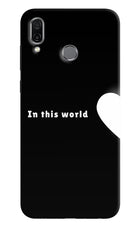 This World Honor Play Hard Case Back Cover by Casekaro