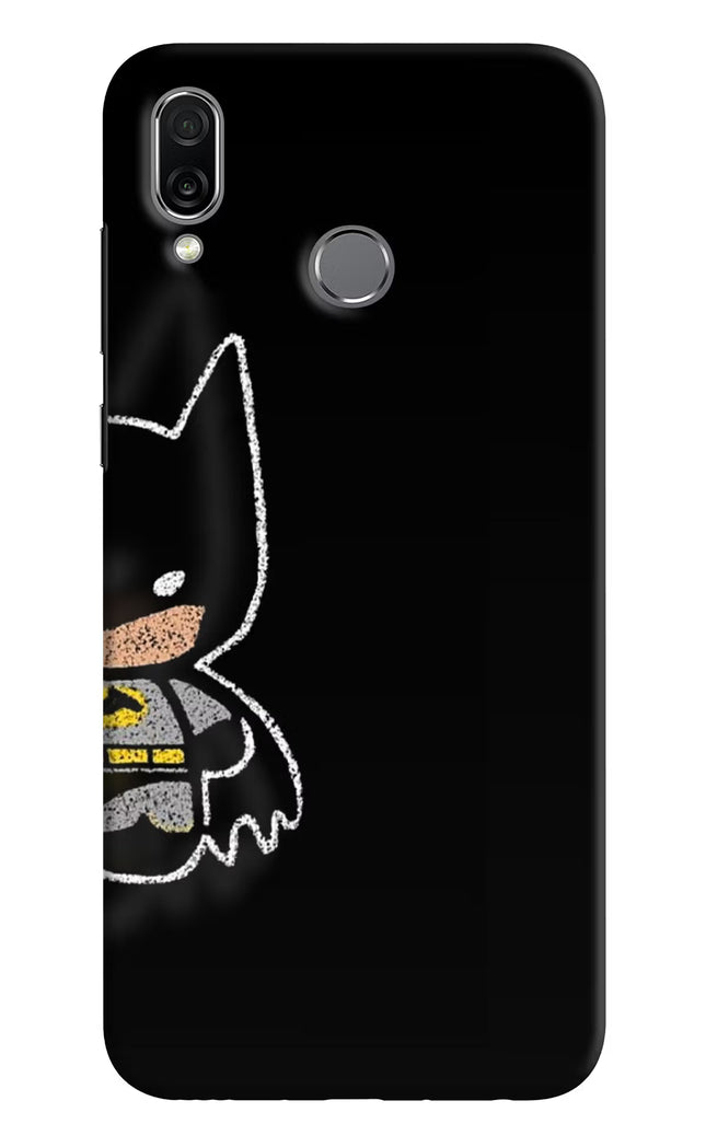 Bat Kitty Honor Play Hard Case Back Cover by Casekaro