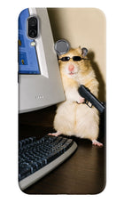 Hacker Hamster Honor Play Hard Case Back Cover by Casekaro